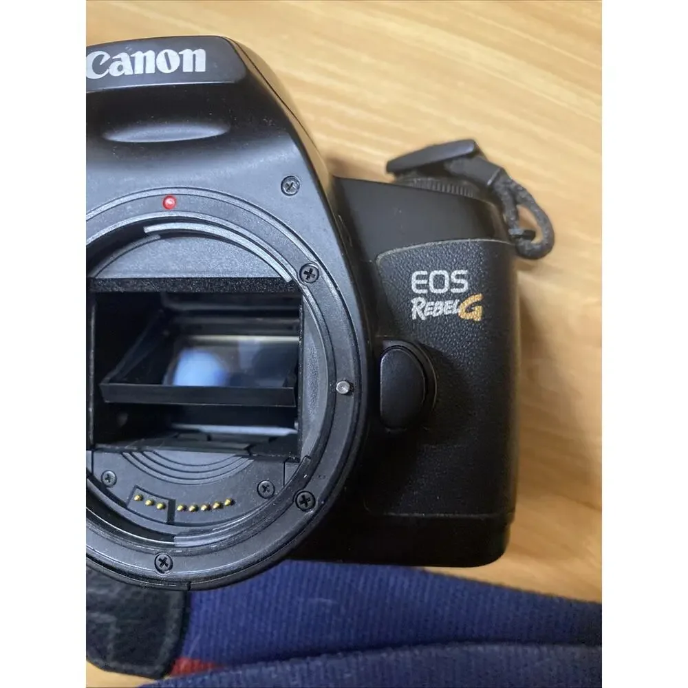 Canon EOS Rebel G 35 mm Film Camera Body Only With Strap Not Tested